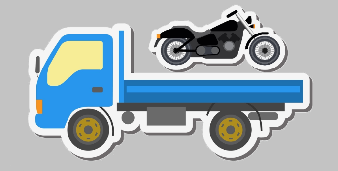 Different methods to perform motorcycle towing process